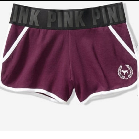 PINK Victoria's Secret Pants - VS PINK VARSITY SHORTS
